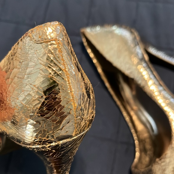 Silver Jessica Simpson heels - Picture 4 of 5